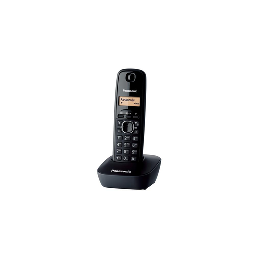 [KX-TG1611] PANASONIC KX-TG1611, Dect Telefon, Siyah, 17 Saat Konuşma, 150 Saat Bekleme, 50 Kişilik Rehber