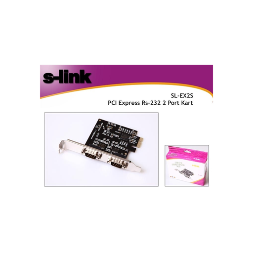[SL-EX2S] S-LINK SL-EX2S PCI Express TO Seri PORT (RS232)