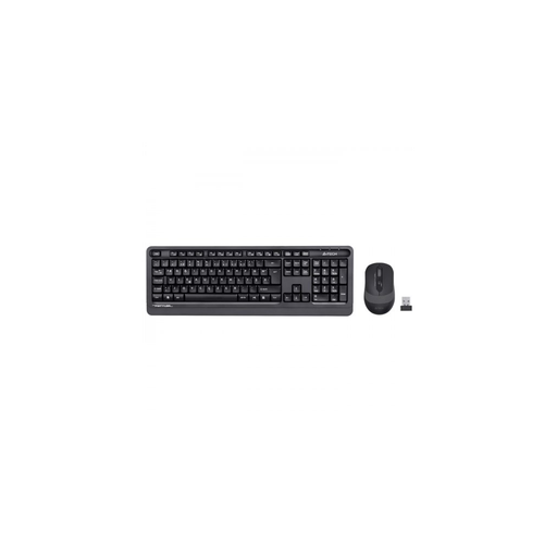 [FG1010-G-F] A4 TECH FG1010, Gri, FSTYLER, 2.4Ghz Kablosuz, Türkçe F, Klavye Mouse Set