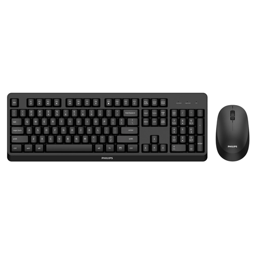 [SPT6307BL-38] PHILIPS SPT6307BL/38, Siyah, Kablosuz, Türkçe Q, M.Medya, Klavye Mouse Set