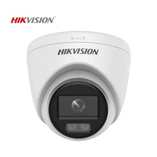 [DS-2CD1327G0-LUF] HIKVISION DS-2CD1327G0-LUF 2Mpix, 2,8mm Lens, H265+, 30Mt Gece Görüşü, Dahili Mikrofon, Color Vu Lite, Full Time Color, Dome IP Kamera