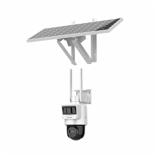 [DS-2DE2C400IWG-K-4G-C05S10] HIKVISION DS-2DE2C400IWG-K/4G/C05S10, 4Mpix,   2.8mm, 30Mt Gece Görüşü, Dahili Mikrofon, PIR+RADAR,  4G, Solar  PT IP Kamera