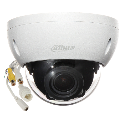[IPC-HDBW3541R-ZAS] DAHUA IPC-HDBW3541R-ZAS, 5Mpix, 2,7-13,5mm Motorize Lens, H265+, SD Kart, Starlight, 40Mt. Gece Görüş, Dahili Mikrofon, IP67, IK10, Dome IP Kamera