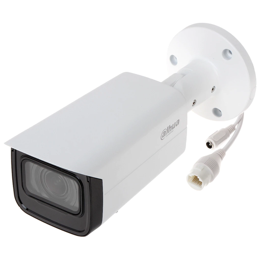 [IPC-HFW1230T-ZS-2812-S4] DAHUA IPC-HFW1230T-ZS-2812-S5, 2Mpix, 2,8-12mm Motorize Lens, SD Kart, H265+, 40Mt Gece Görüşü, IP67, PoE Bullet IP Kamera