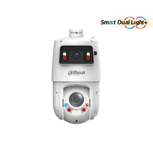[SDT4E425-4F-GB-A-PV1] DAHUA  SDT4E425-4F-GB-A-PV1, 2X 4Mpix, 2,8-125mm Motorize Lens, 25x Starligt, 100Mt Gece Görüşü, IP67,  TiOC Duo Süper Geniş Açı PTZ IP Kamera
