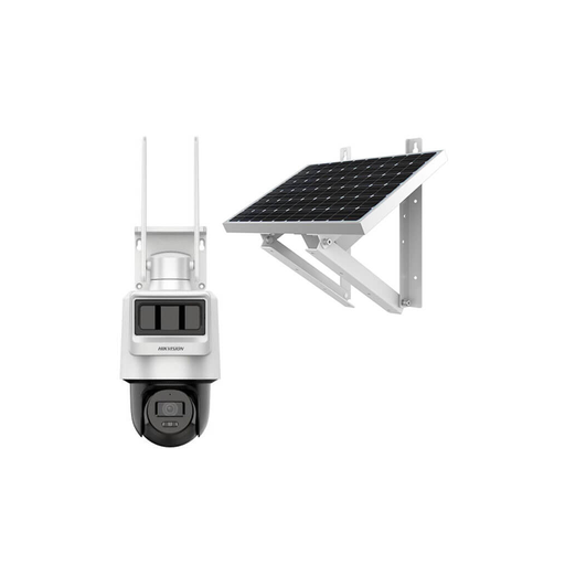 [PTZ-N2C400I-K-4G-C09S20-4] HILOOK PTZ-N2C400I-K/4G/C09S20, 4Mpix,   4mm, 30Mt Gece Görüşü, Dahili Mikrofon, PIR+RADAR,  4G, Solar  PT IP Kamera
