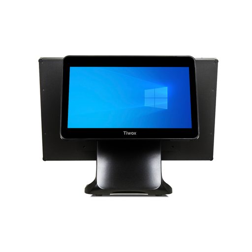 [TIWOX-TP-5610D] Tiwox TP-5610D, Intel i5 10.Nesil, 18.5" Ekran,  13.2" 2. Ekran, 8GB Ram, 128GB SSD, Endüstriyel, Dokunmatik Pos PC (çift ekran)