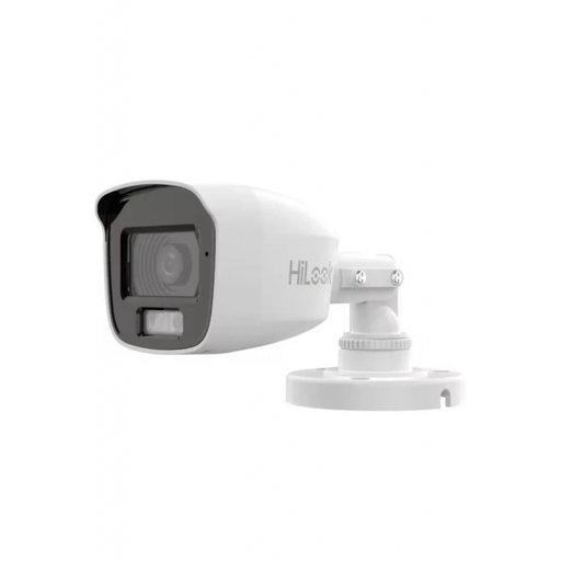 [THC-B127-LPS] HILOOK THC-B127-LPS, 2Mpix, 2.8mm Lens, 20Mt Gece Görüşü, IP66, Dual Light, Dahili Mikrofon, Bullet Kamera