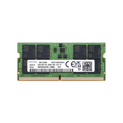 [SAMSO5600-32] Samsung SAMSO5600/32, 32GB, DDR5, 5600MHz,  CL46, 1.1V Notebook Ram (M425R4GA3BB0-CWW0L)