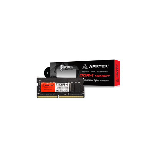 [AKD4S8N2666] ARKTEK AKD4S8N2666, 8GB, DDR4, 2666Mhz, 1,2V, CL19, Notebook, SODIMM RAM