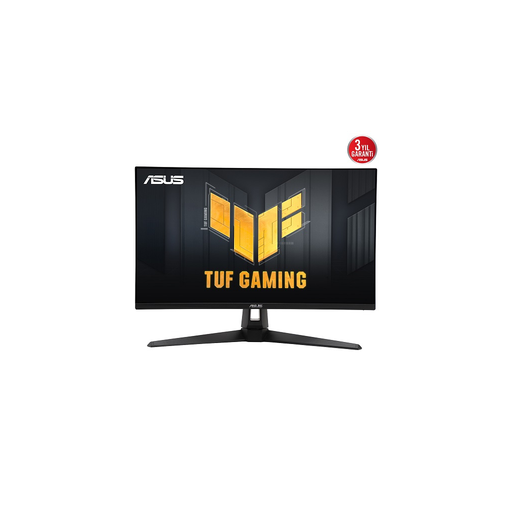 [VG27AQ3A] ASUS TUF GAMING VG27AQ3A 27" 1ms, 180Hz, QHD 2K, DP, HDMI, Hoparlör, Fast IPS LED, Düşük Mavi Işık, FreeSync Premium, GAMING Monitör