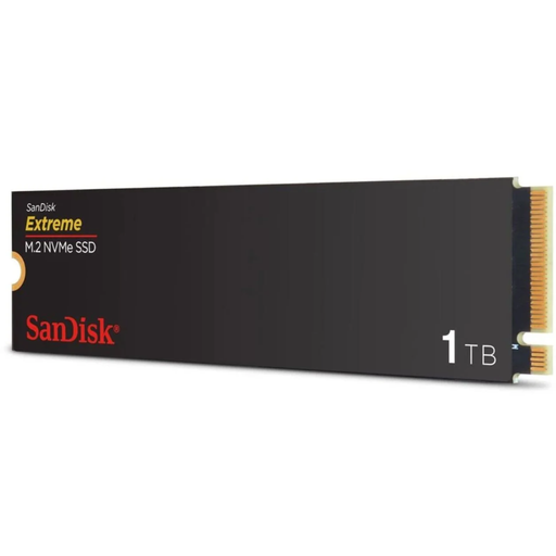 [SDSSDX3N-1T00-G26] SanDisk Extreme SDSSDX3N-1T00-G26, 1TB, 5150/4900, Gen4, NVMe PCIe M.2 2280, SSD