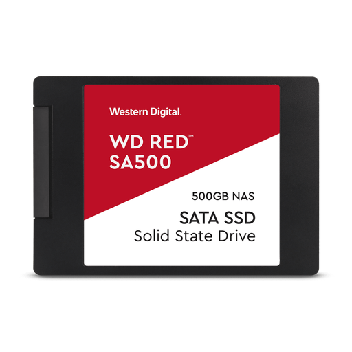 [WDS500G1R0A] WD Red SA500, WDS500G1R0A, 500GB, 560/530, SERVER ve NAS için Enterprise, 2,5" SATA, SSD