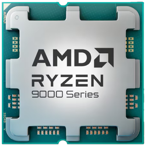 [RYZEN-5-9600X-T] AMD RYZEN 5 9600X 6 Core, 3,90-5.40GHz, 38Mb Cache, 65W,  AM5 Soket, TRAY, (Dahili Grafik VAR, Fan YOK)