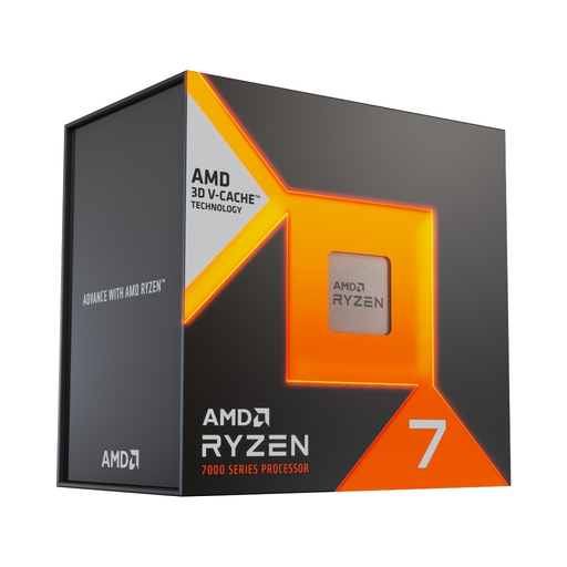 [RYZEN-7-7800X3D] AMD RYZEN 7 7800X3D 8 Core, 4,20-5.00GHz, 104Mb Cache, 120W,  AM5 Soket, BOX (Kutulu) (Dahili Grafik VAR, Fan YOK)