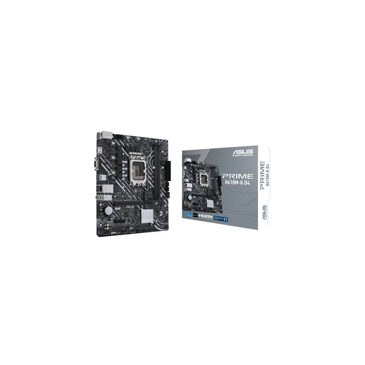 [PRIME-H610M-K] ASUS PRIME H610M-K D4, 2xDDR4, M.2, D-SUB, HDMI, 12-13.14.Nesil, LGA1700 Soket, Anakart