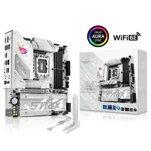 [ROG-STRIX-B860-G-GAMING-WIFI] ASUS ROG STRIX B860-G GAMING WIFI, 4xDDR5, 4xM.2, HDMI, DP, Type-C, Wi-Fi 7, Bluetooth v5.4, Intel Core Ultra CPU(Seri 2), LGA1851 Soket, Gaming Anakart