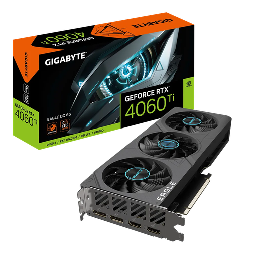 [GV-N406TEAGLE-OC-8GD] GIGABYTE GV-N406TEAGLE OC-8GD, RTX4060TI, EAGLE OC, 8Gb, GDDR6, 128BIT, 3xFAN, 2xHDMI, 2xDP, GAMING Ekran KARTI