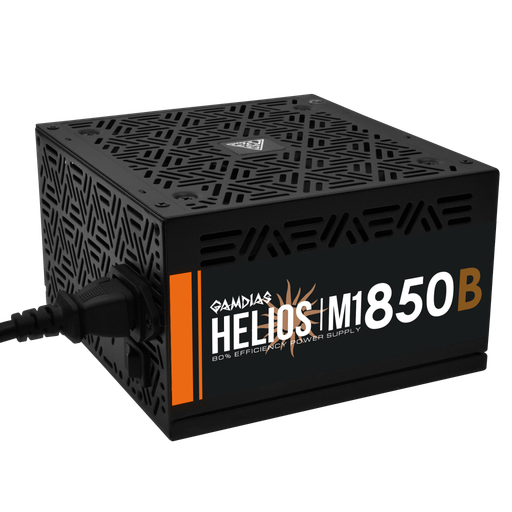 [HEL-M1850B] GAMDIAS HELIOS M1-850B, 850W, 80+ Bronze, Aktif PFC, GAMING, ATX, Power Supply (PSU)
