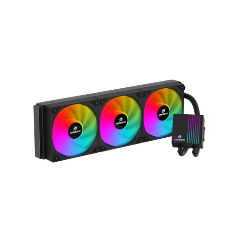 [GAMEBOOSTER-PRIME-P360B] GameBooster PRIME, P360B, 360mm, Rainbow, 3 Fanlı, (LGA1700/AM4/AM5) Uyumlu, CPU Sıvı Soğutma (Siyah)