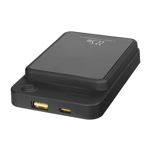 [M1021-SIYAH] S-LINK M1021, Magsafe, Siyah, 10.000mAh, 1xUSB, 1xType-C, 4 LED Göstergeli, PowerBank