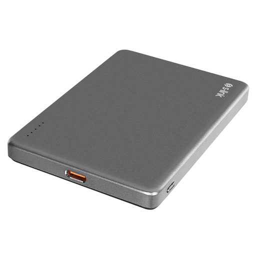 [MG105-GRI] S-LINK MG105, Magsafe, Gri, 5.000mAh, 2xType-C, 4 LED Göstergeli, PowerBank
