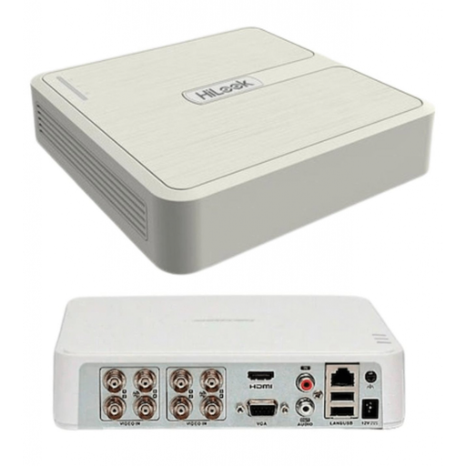 [DVR-108G-K1] HILOOK DVR-108G-K1, 8Kanal, 2Mpix, H265, 1 HDD Desteği, 5in1 DVR Cihazı