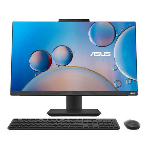 [A5702WVARK-I7161TBB0D] ASUS A5702WVARK-I7161TBB0D, Ultra 7-150U, 27" FHD Ekran, 16Gb DDR5 Ram, 1Tb SSD, Wi-Fi 6, Type-C, Paylaşımlı Ekran Kartı, Free Dos, All In One PC, (Black)
