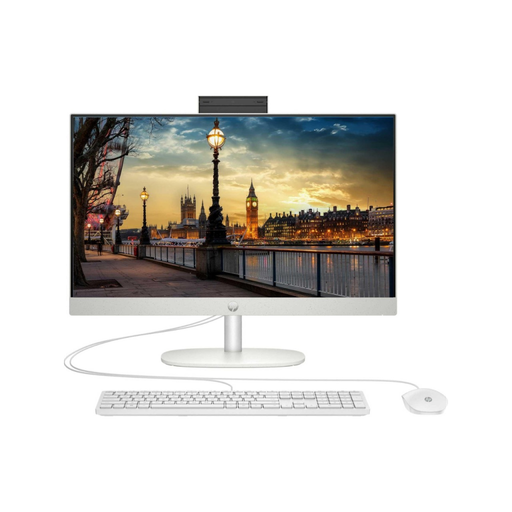 [9H6M8ET] HP 9H6M8ET, ProOne 245 G10, Ryzen 5 7520U, 23,8" FHD Ekran, 8Gb DDR5 Ram, 512Gb SSD, Paylaşımlı Ekran Kartı, Free Dos All In One PC, BEYAZ
