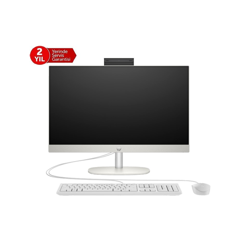 [A1JZ0ES] HP A1JZ0ES, ProOne 240 G10, i5-1335U, 23,8" FHD Ekran, 16Gb Ram, 512Gb SSD, Paylaşımlı Ekran Kartı, Free Dos All In One PC,(2 Yıl Yerinde Servis), BEYAZ (068)