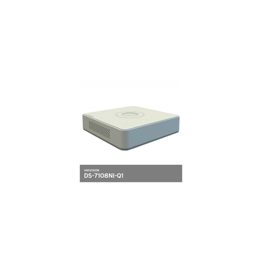 [7108NI-Q1] HIKVISION DS-7108NI-Q1, 8Kanal, 4Mpix, H265+, 1 HDD, UHD 1520P Kayıt, 60Mbps Bant Genişliği, NVR