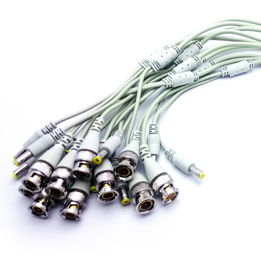 [PG-001-10] PowerGate PG-001, Vidalı BNC + Power JACK, 10 lu Paket
