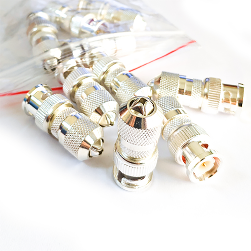 [PG-BNC-05] PowerGate BNC-05, Vidalı, BNC Konnektör, 10 lu Paket