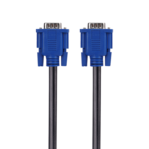 [SL-VGA19] S-LINK SL-VGA19, 15Pin, İki Ucu Erkek, 5mt, VGA Kablosu