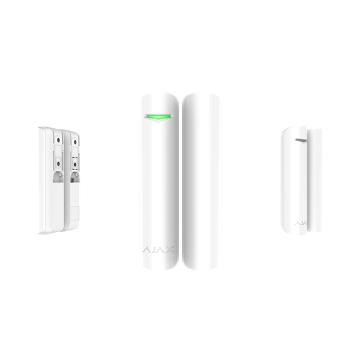 [7063-03-WH1] AJAX  DoorProtect, Kablosuz Manyetik Kapı Dedektörü, BEYAZ