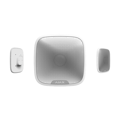 [7830-07-WH1] AJAX  StreetSiren, Kablosuz, Harici Siren, BEYAZ