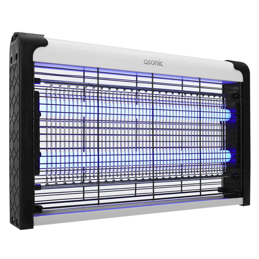 [AS-A29] ASONIC AS-A29, Siyah, 6W, 2000V, Masaüstü, Zincir Askılı, 2adet UV Mor Işıklı, Siyah Kasa, Sinek Öldürücü