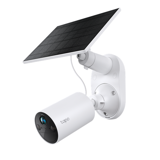 [TAPO-C410KIT] TP-LINK Tapo C410 KIT, 3,0Mpix, Dış Mekan, IP65, WiFi, 9Mt. Renkli Gece Görüşü, İki Yönlü Ses, Güneş Enerjili Güvenlik Kamerası Kiti