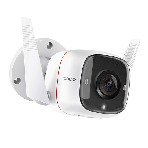 [TAPO-TC65] TP-LINK Tapo TC65, 3,0Mpix, İç ve Dış Mekan, IP66, WiFi, 30Mt. Gece Görüşü, İki Yönlü Ses Güvenlik Kamerası