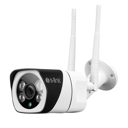 [DF-803W] S-LINK DF-803W, Akıllı Güvenlik Kamerası, WiFi, 2Mpix, 3.6mm Lens, 10m. Gece Görüşü, Micro SD Kartlı, TUYA Yazılım
