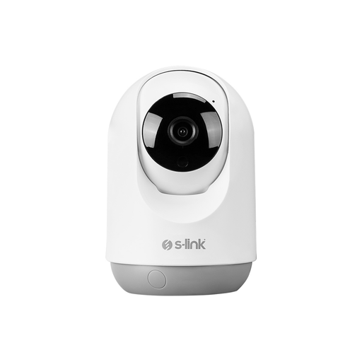 [SL-IND03] S-LINK SL-IND03, Ev/Bebek Güvenlik Kamerası, WiFi, 3Mpix, 3.6mm Lens, 10m. Gece Görüşü, Hareket algılama, İki Yönlü Ses, Micro SD Kartlı, TUYA Yazılım