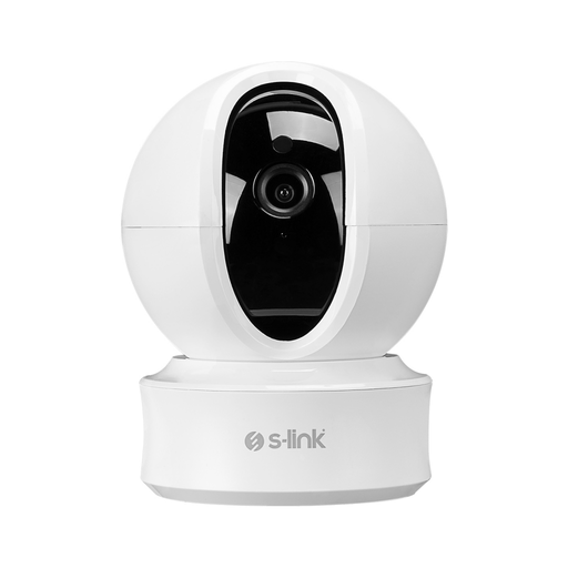[SL-IND04] S-LINK SL-IND04, Ev/Bebek Güvenlik Kamerası, WiFi, 3Mpix, 3.6mm Lens, 10m. Gece Görüşü, Hareket algılama, İki Yönlü Ses, Micro SD Kartlı, TUYA Yazılım