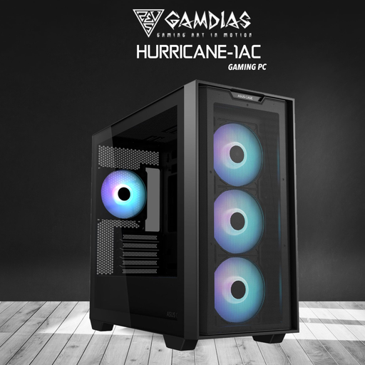 [HURRICANE-1AC] HURRICANE-1AC, RYZEN 5 7600, 32Gb DDR5 Ram, 1Tb NVMe SSD, 8Gb GDDR6 RTX4060 Ekran Kartı, 750W Kasa, Free Dos GAMING TAVSİYESİ