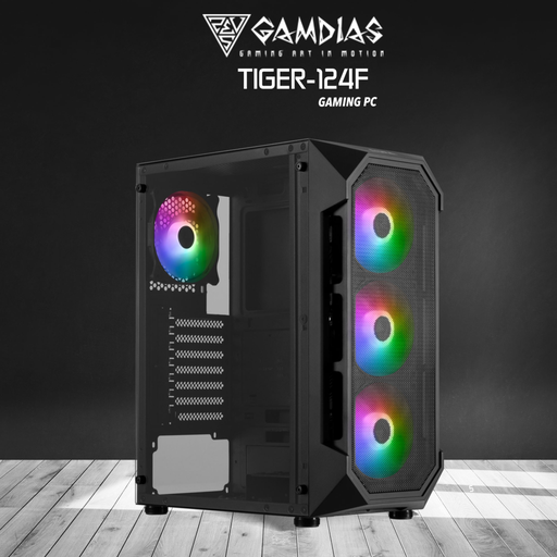 [TIGER-124F] TIGER-124F, i5-12400F, 16Gb Ram, 500Gb NVMe SSD, 8Gb GDDR5 RX580 Ekran Kartı, 600W Kasa, Free Dos GAMING TAVSİYESİ