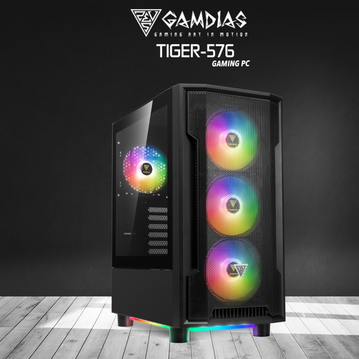 [TIGER-576] TIGER-576, RYZEN 5 7600, 16Gb DDR5 Ram, 500Gb NVMe SSD, 8Gb GDDR5 RX580 Ekran Kartı, 750W Kasa, Free Dos GAMING TAVSİYESİ