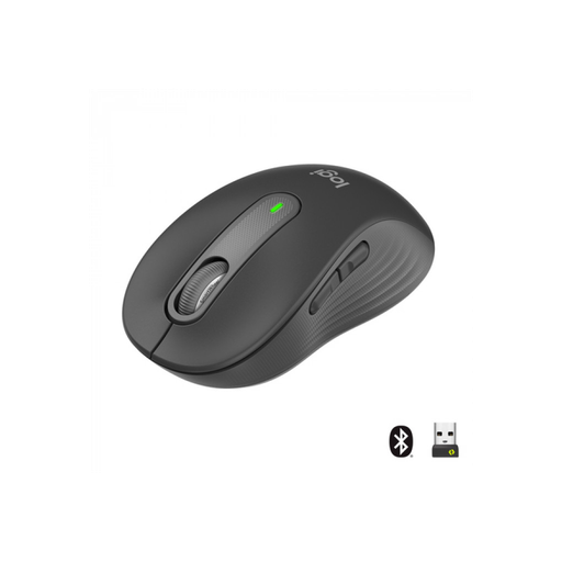[910-006253] LOGITECH 910-006253, M650 Signature, Siyah, Sağ El, USB Nano 2,4G Kablosuz, 4000dpi, Optik, 5 Tuşlu, 24ay Pil Ömrü, Sessiz Mouse