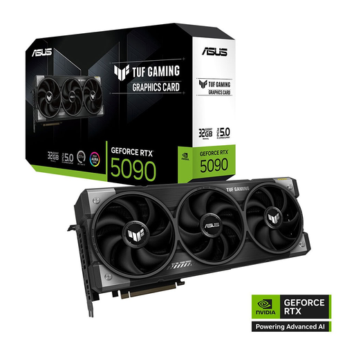 [TUF-RTX5090-32G-GAMING] ASUS TUF-RTX5090-32G-GAMING, 32Gb, 512Bit, GDDR7, 2xHDMI, 3xDP GAMING Ekran Kartı