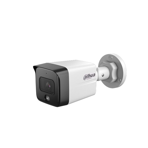 [PC-HFW1230TC1-SA-28] DAHUA IPC-HFW1230TC1-SA, 2Mpix, 2,8mm Lens,  SD Kart, Starlight, H265+, Dahili Mikrofon, 30Mt Gece Görüşü, IP67, PoE Bullet IP Kamera
