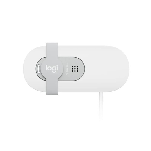 [960-001617] LOGITECH  960-001617, BRIO 100 WCM V-U0072, Full HD, Dahili Mikrofonlu, Beyaz Webcam
