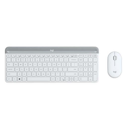 [920-009436] LOGITECH MK470 Beyaz, 920-009436, Kablosuz, Türkçe Q, Klavye Mouse Set